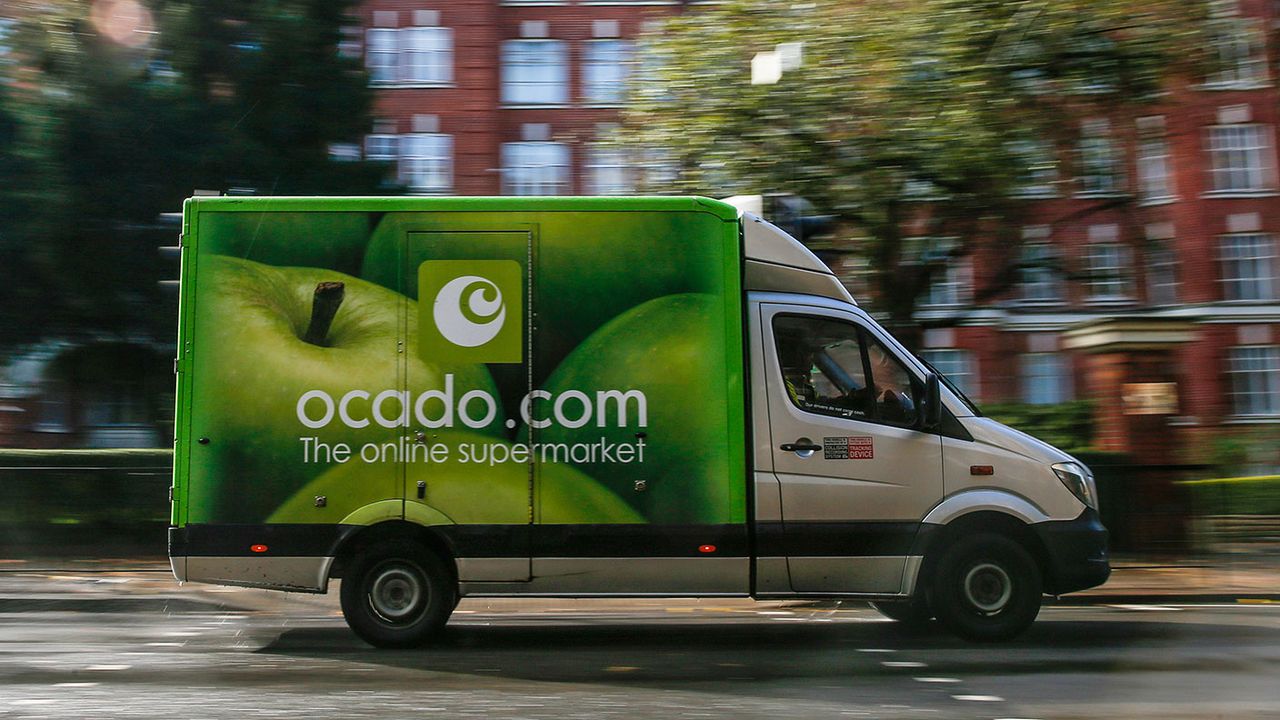 Ocado delivery van