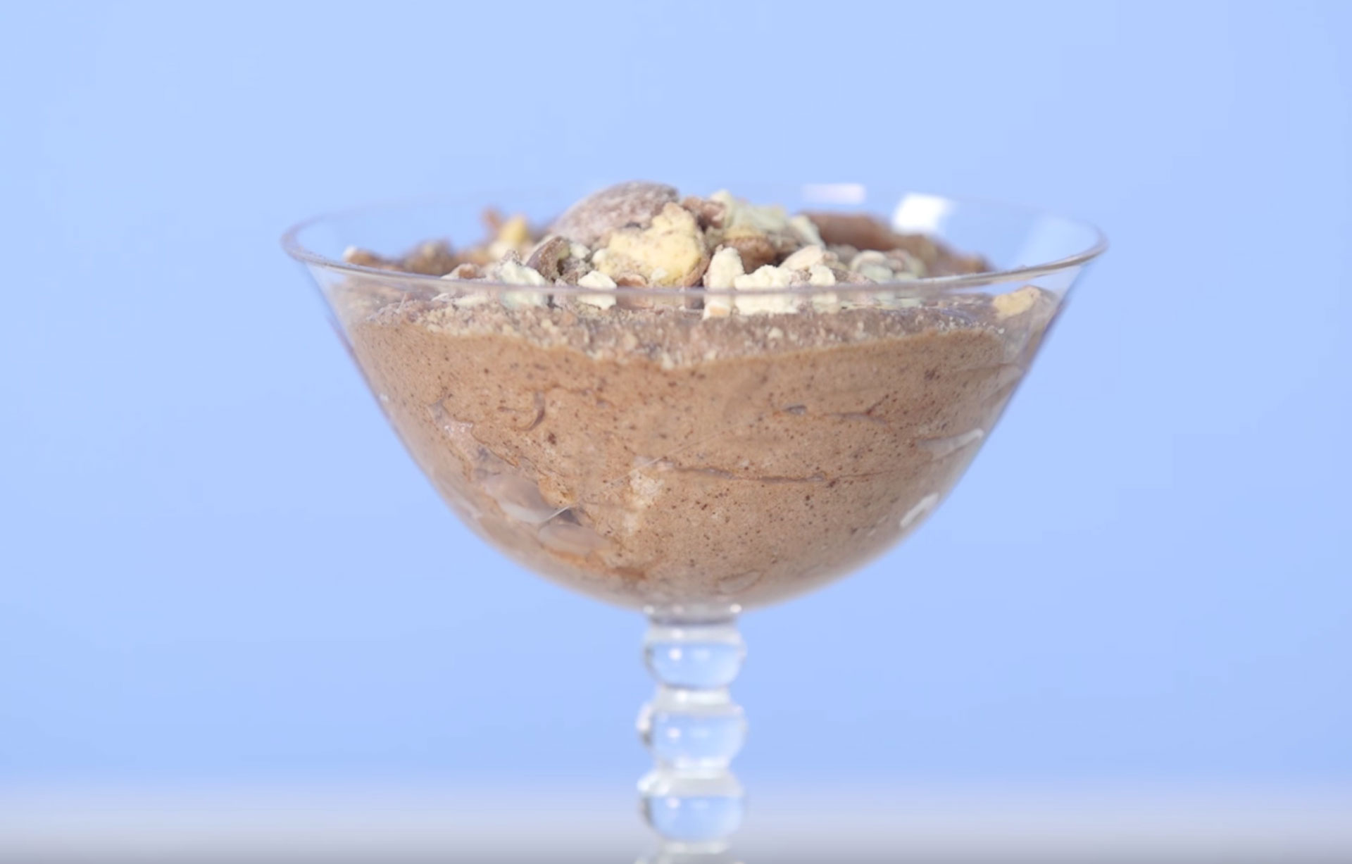 Low-fat Maltesers mousse
