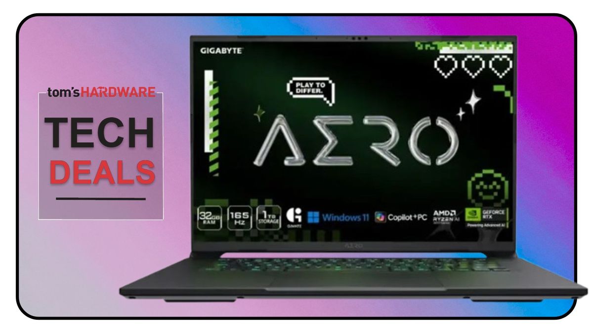 This Gigabyte Aero 16X deal is the most affordable RTX 5070-powered laptop at just $1,199