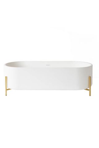 Stand freestanding bath, £6,084, Ex.t at Tanini Home.