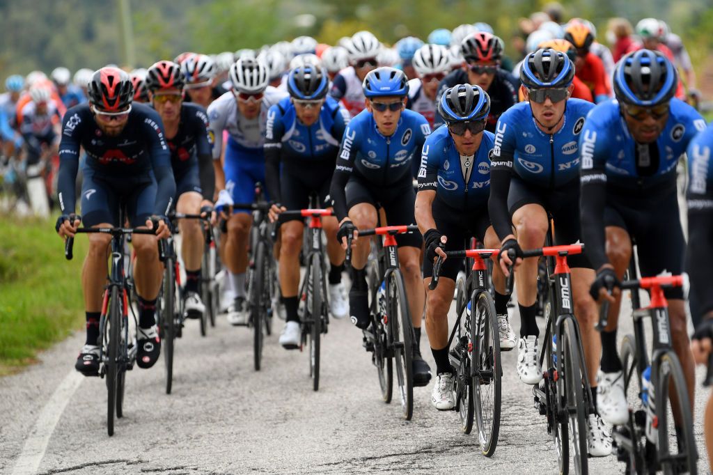 NTT Pro Cycling during stage 12 at the Giro d'Italia