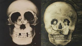 Victorian Skull optical illusions 