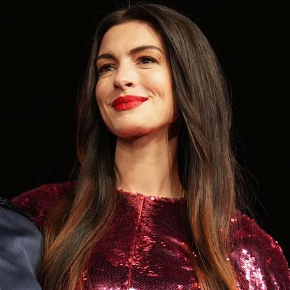 Anne Hathaway's The Devil Wears Prada press tour outfits with photos