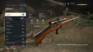 Sniper Elite 5 weapon customisation