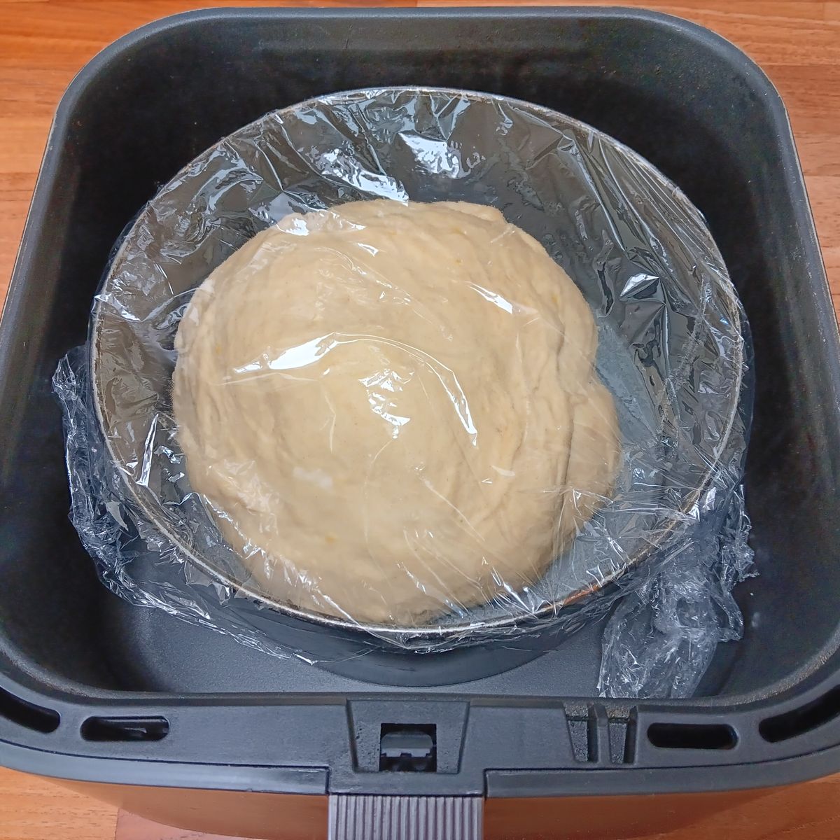 Proofing dough in air fryer