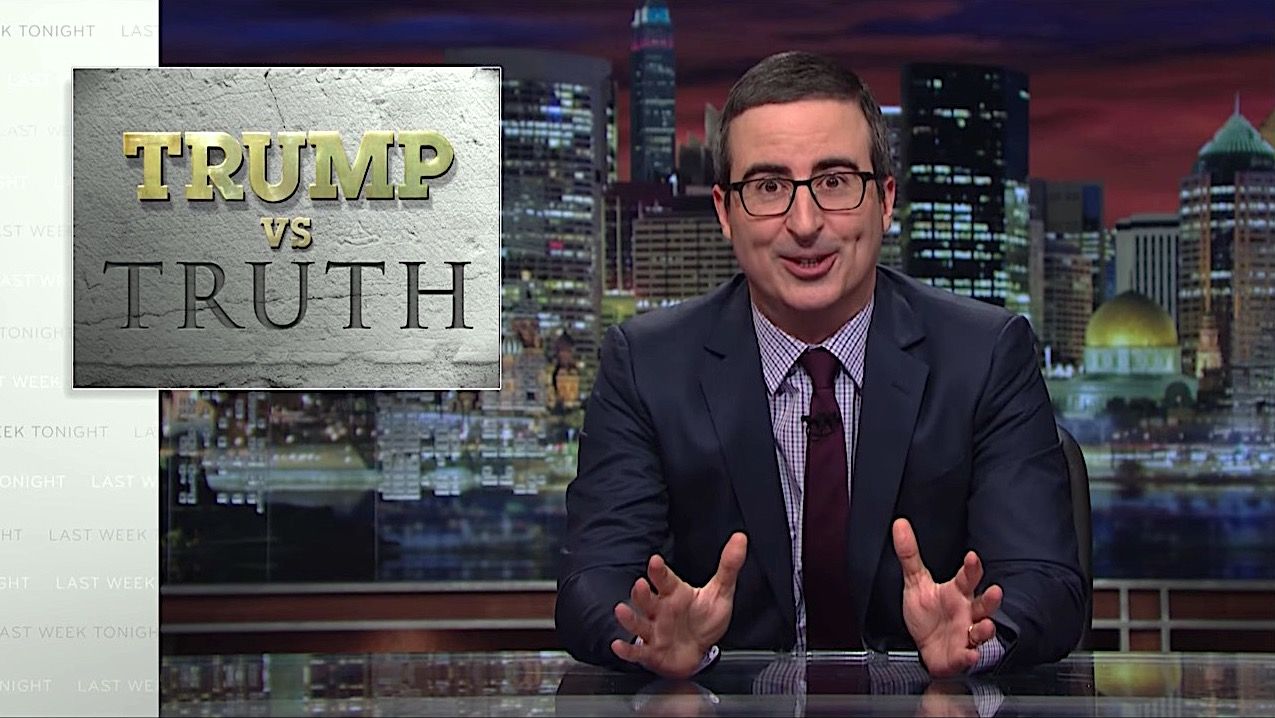 John Oliver tackles Trump vs. the truth