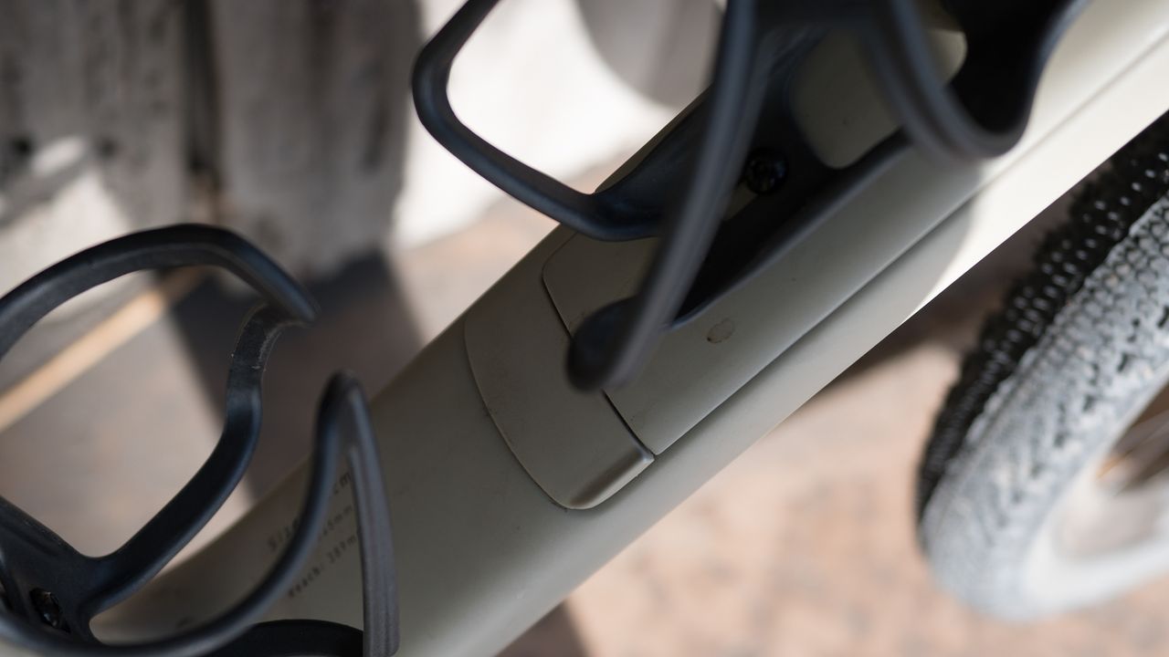 Enve MOG gravel bike tube storage detail