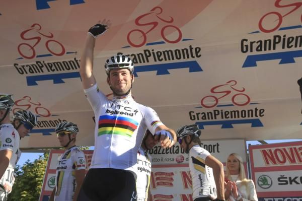 Mark Cavendish (HTC-Highroad) was popular with the Italian crowds