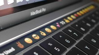 Apple touchscreen MacBook keyboard