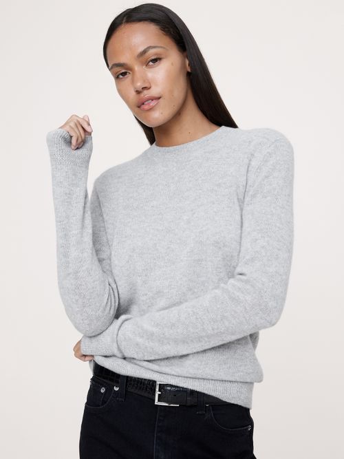 Cashmere Crew-Neck Sweater