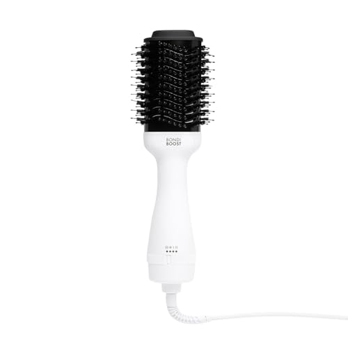 Bondiboost Blowout Brush Pro Hair Dryer &amp; Hair Brush [75mm] - Oval Shape Hair Styler &amp; Volumizer for Smooth/frizz-Free Results - Great for All Hair Types - 3x Heat/speed Options - 360&deg; Airflow Vents