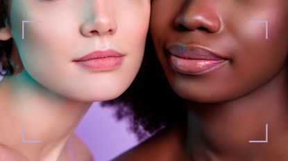 Two womens faces with defined jawlines to represent the Ultherapy review 