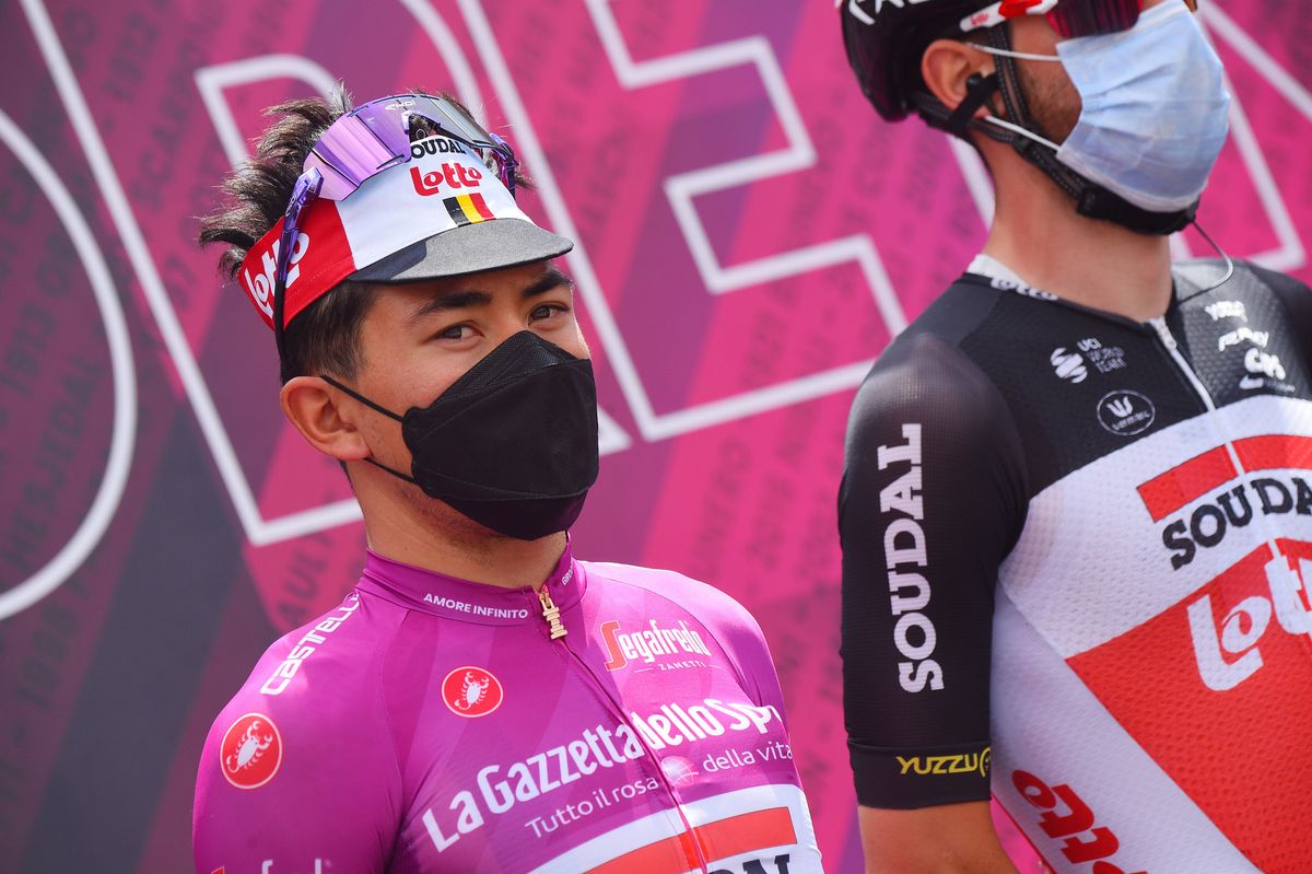 Giro dItalia 2021 104th Edition 8th stage Foggia Guardia Sanframondi 170 km 15052021 Caleb Ewan AUS Lotto Soudal photo Dario BelingheriBettiniPhoto2021