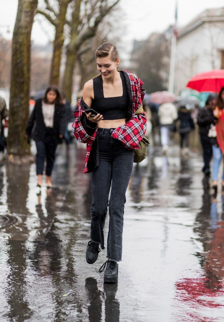 21 Flannel Shirt Outfits for Women | Marie Claire