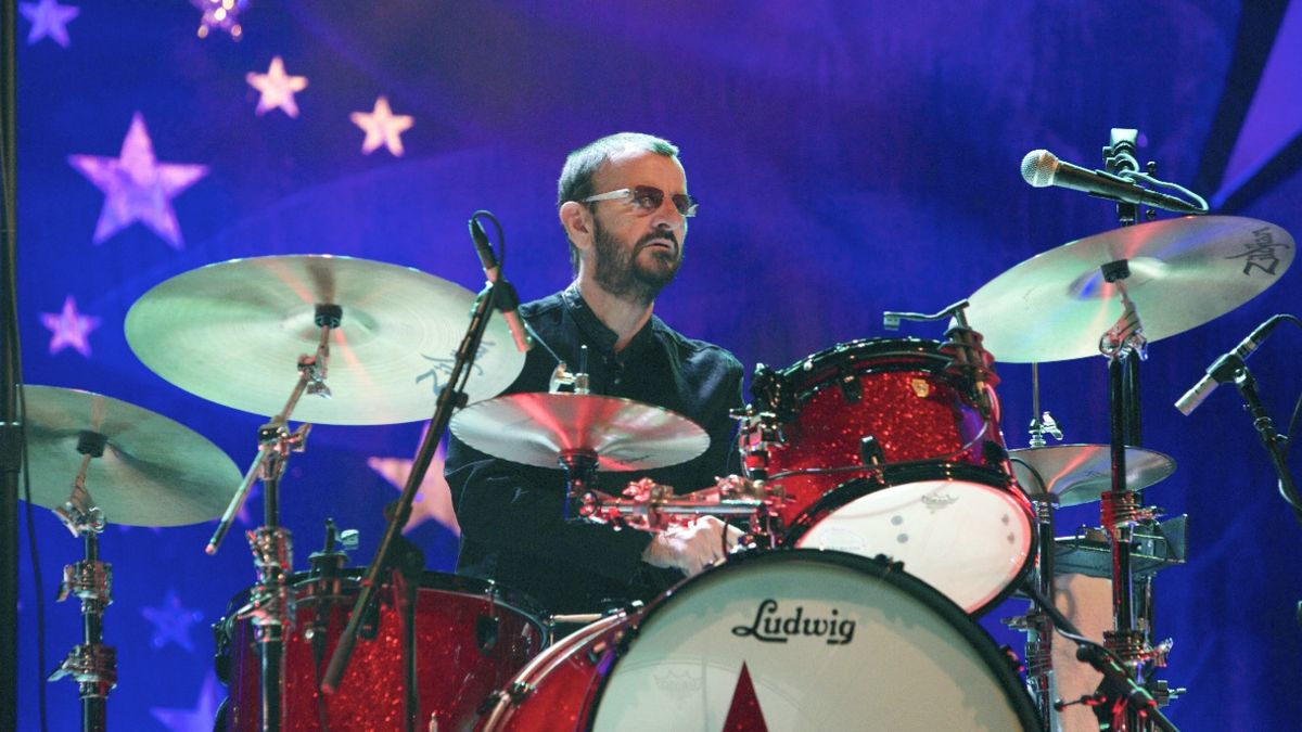 Ringo on stage