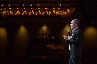 Andy Jassy on stage