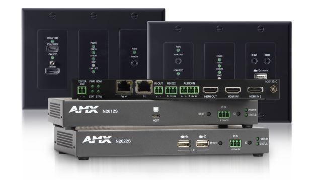 The new AMX by HARMAN encoders and decoders. 