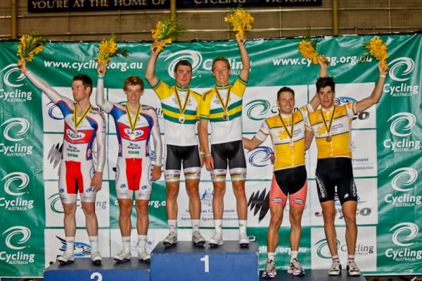 The Madison podium.