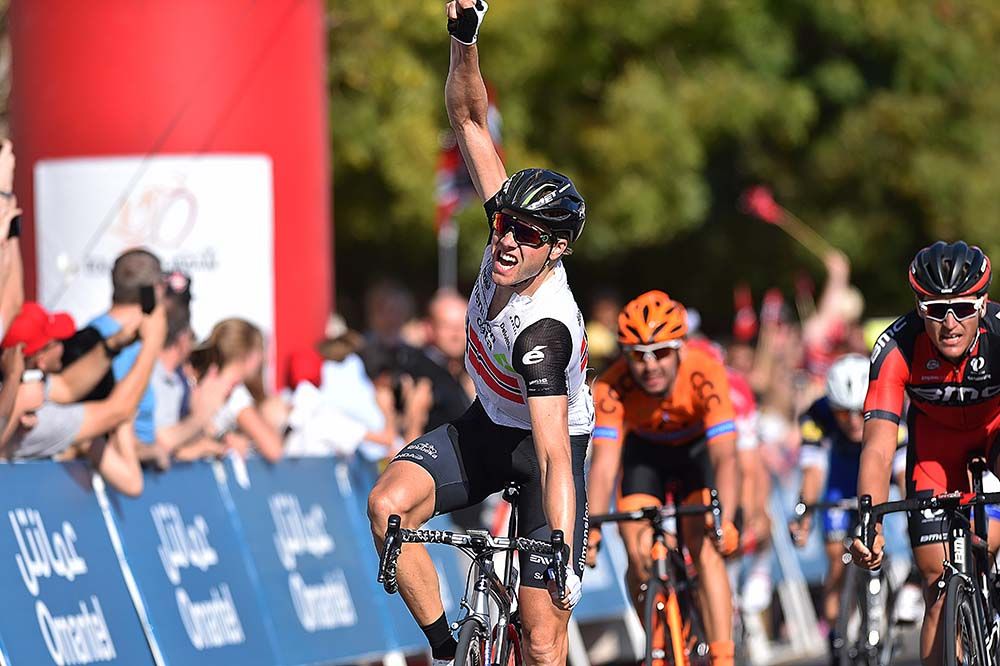 Edvald Boasson Hagen (Dimension Data) beat Greg van Avermaet