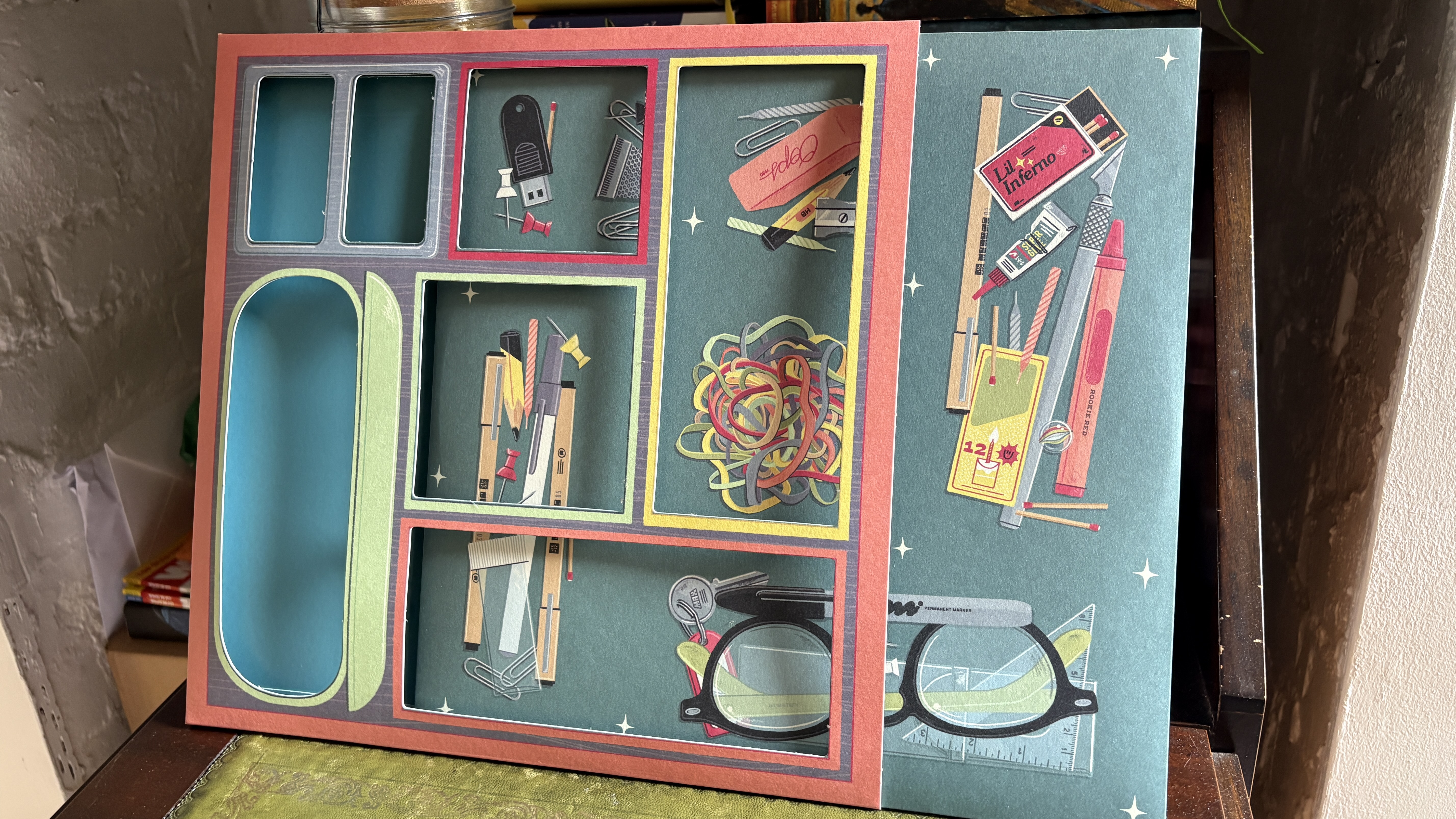 A Little To The Left vinyl soundtrack cover