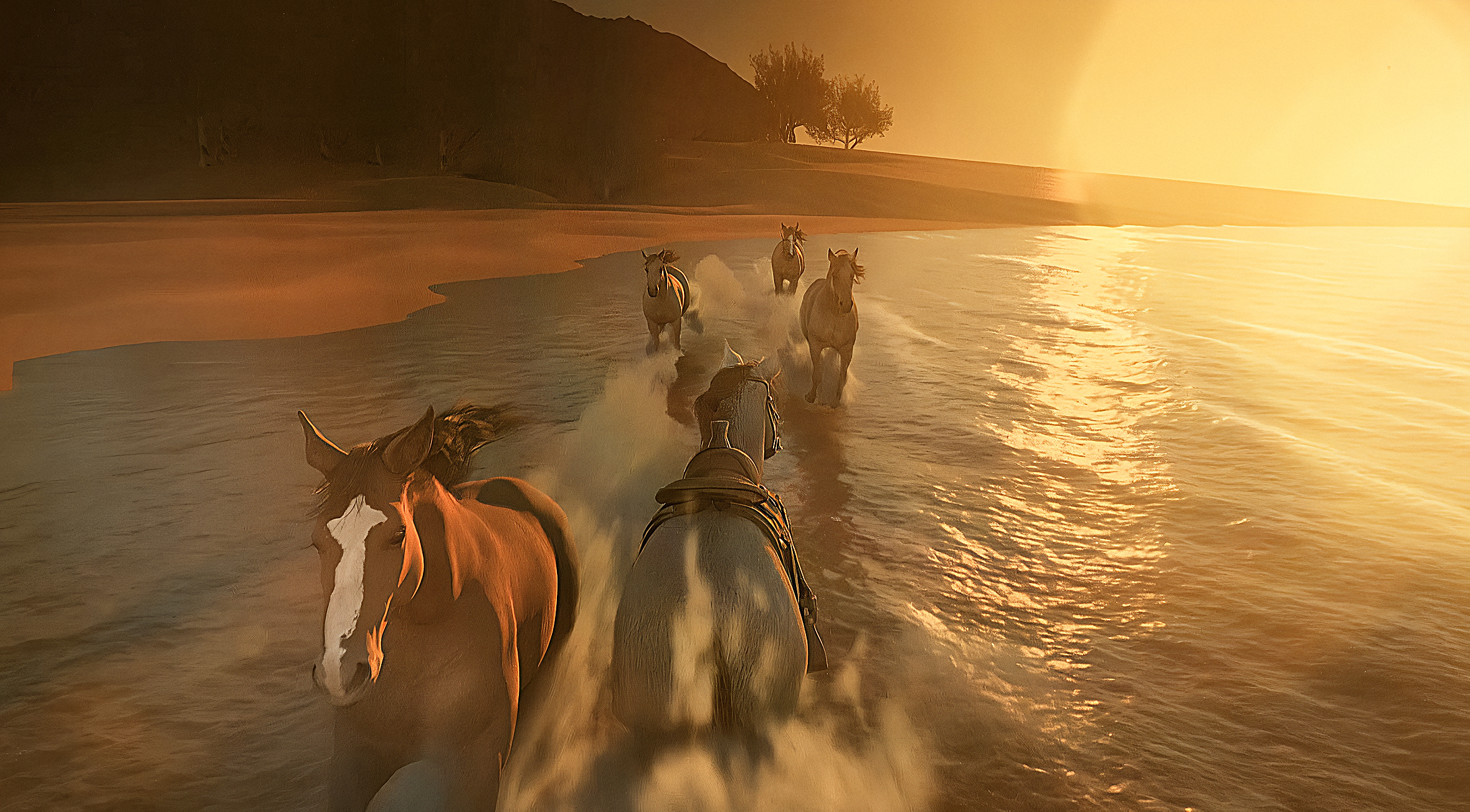 MotionMaker; horses animated in Maya using AI