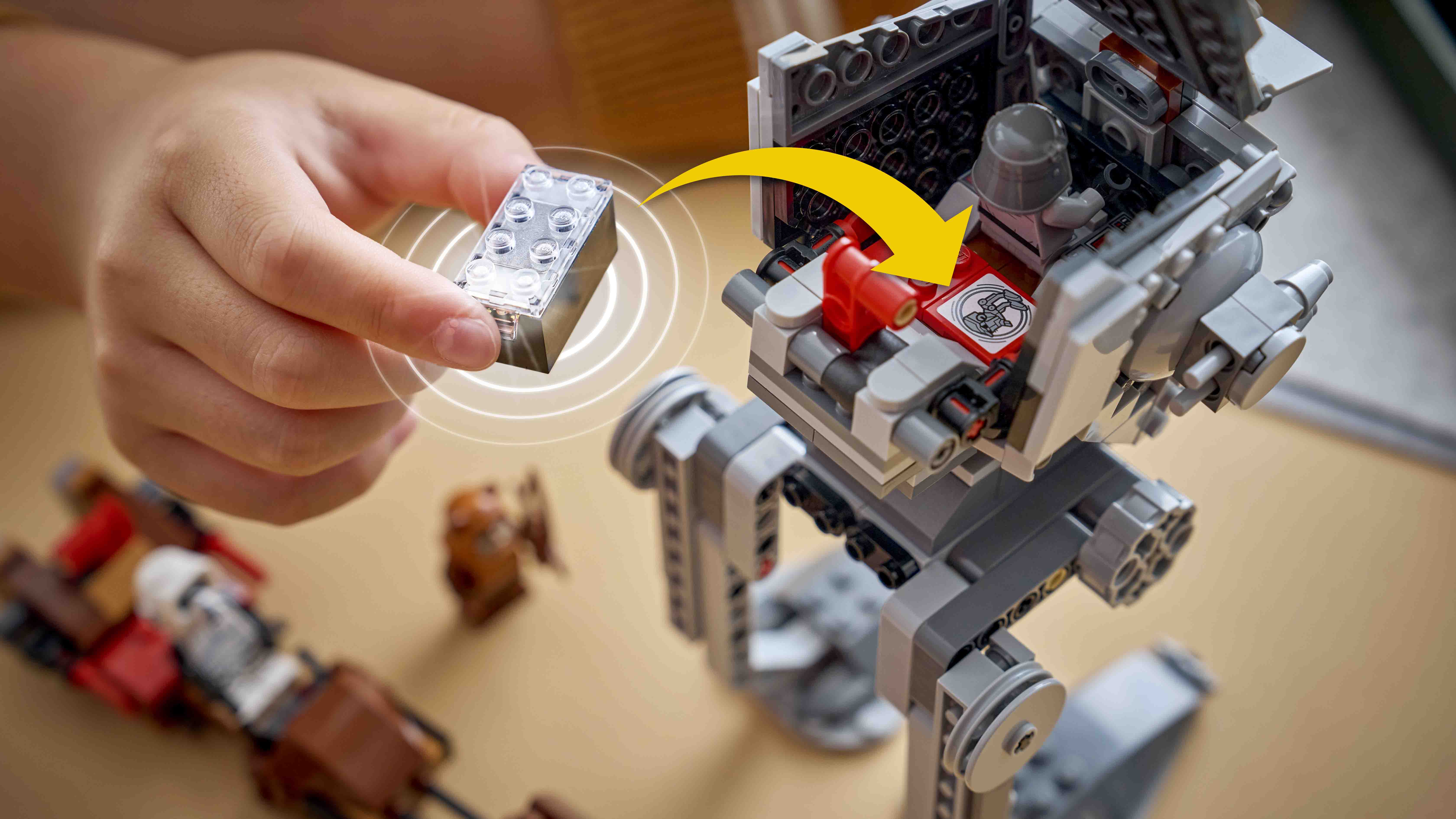 A selection of LEGO Star Wars Smart Brick sets