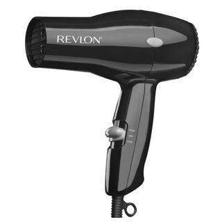 A black hair dryer