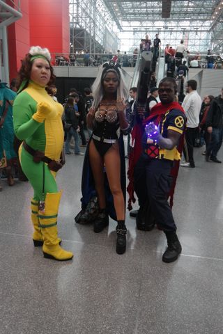 Rogue, Storm and Bishop (X-Men)