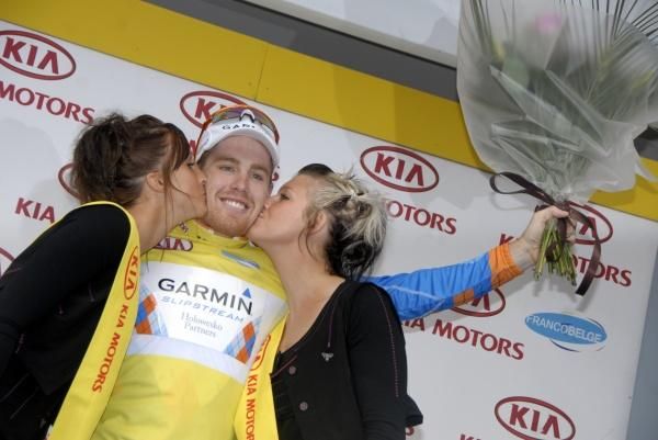 It was another great week for Tyler Farrar (Garmin-Slipstream). Two stages and the overall title.