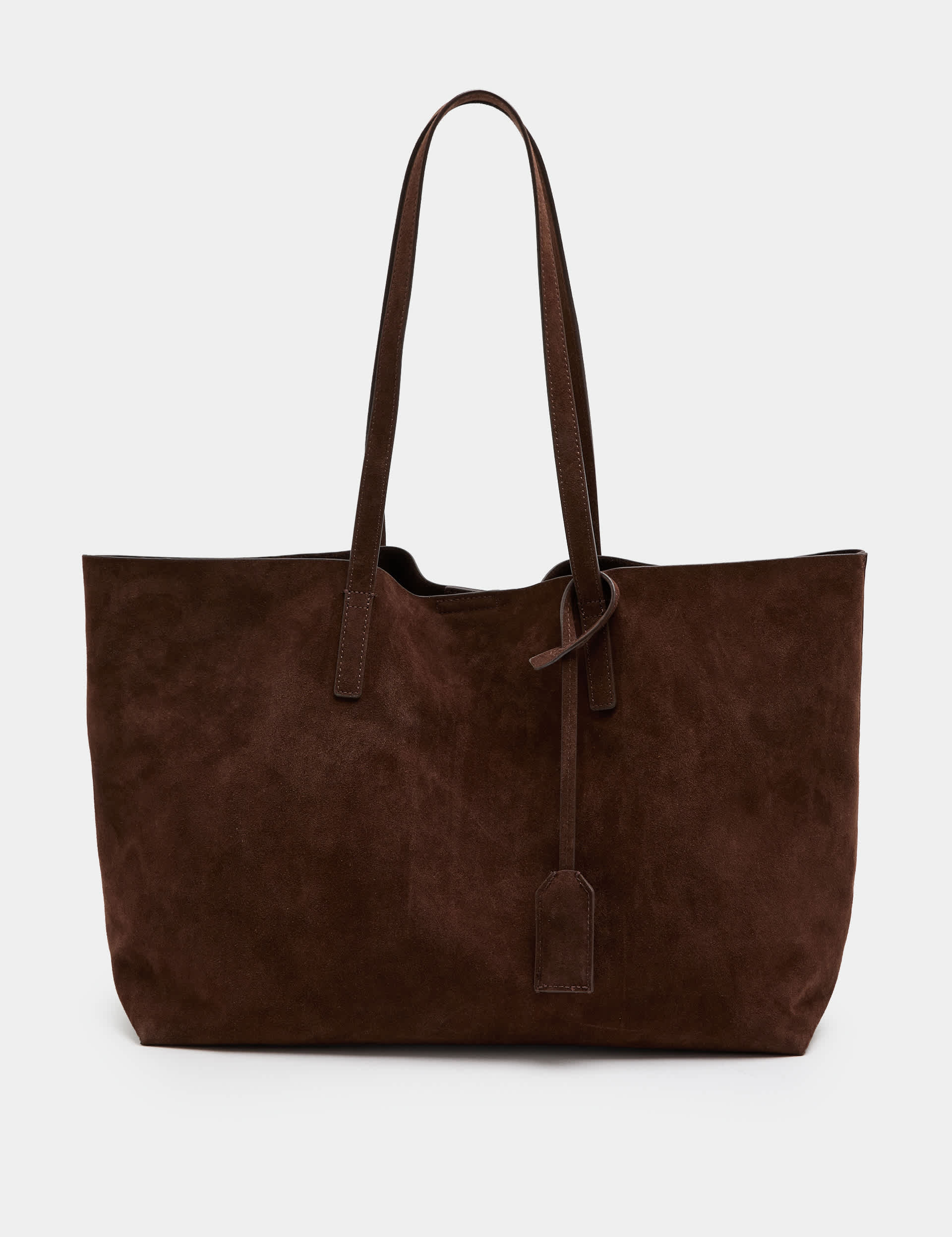 Suede Tote Bag