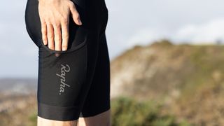 Rapha Core Cargo bib shorts rear pocket details