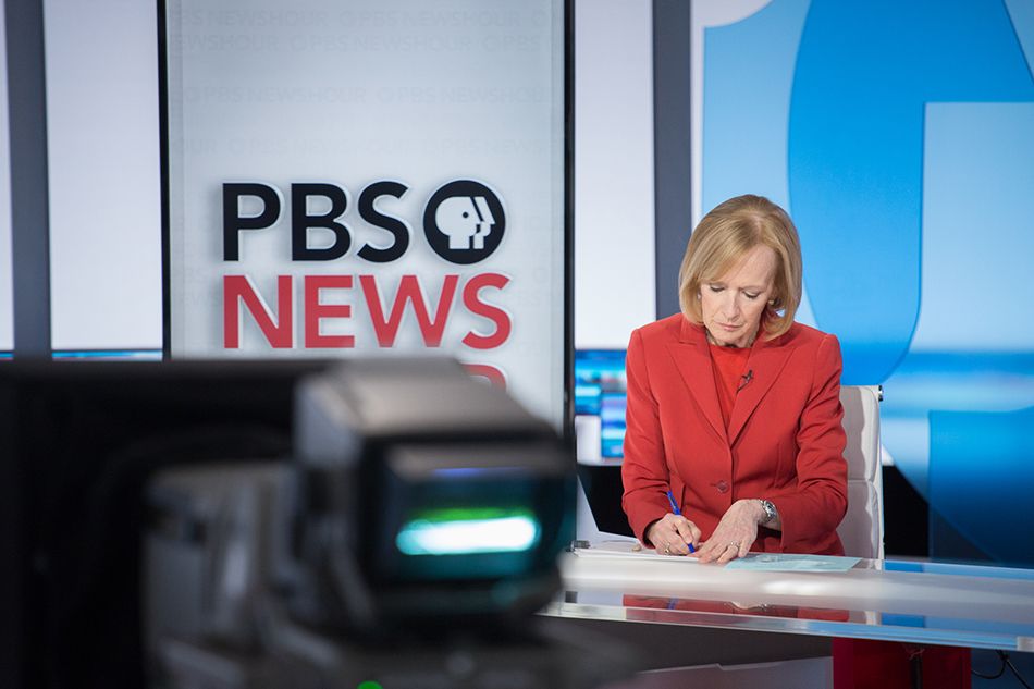 Judy Woodruff of PBS NewsHour