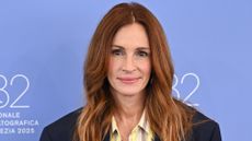 Julia Roberts attends the "After The Hunt" photocall during the 82nd Venice International Film Festival on August 29, 2025 in Venice, Italy
