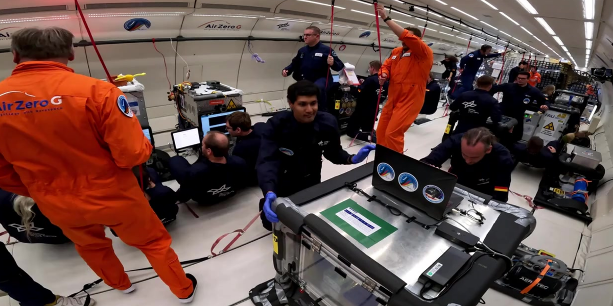 Scientists 3D printed muscle tissue in microgravity. The goal is to ...