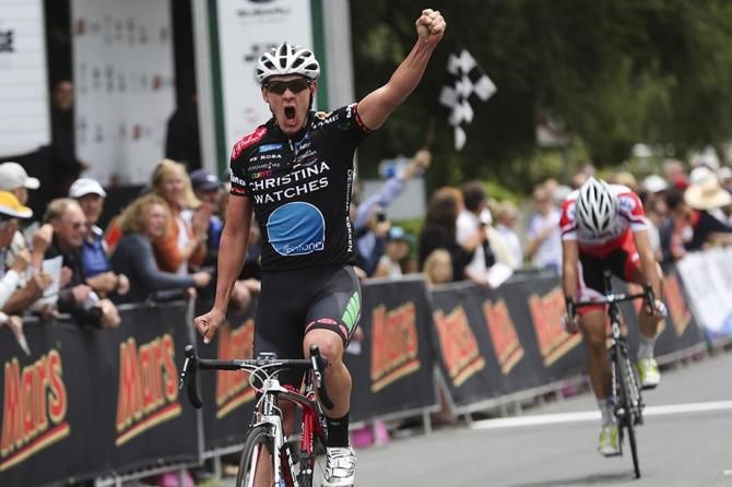 Jordan Kerby (Christina Watches-Onfone) takes the under-23 Australian National Championship road race title
