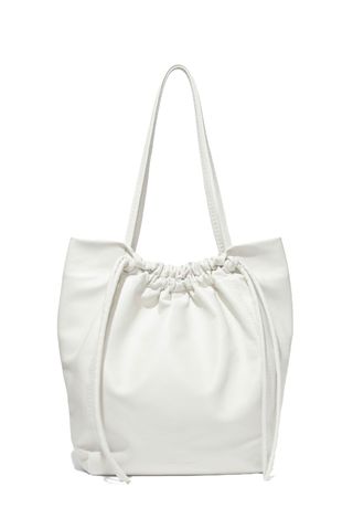 Drawstring-Top Tote Bag