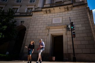 An IRS building in Washington DC