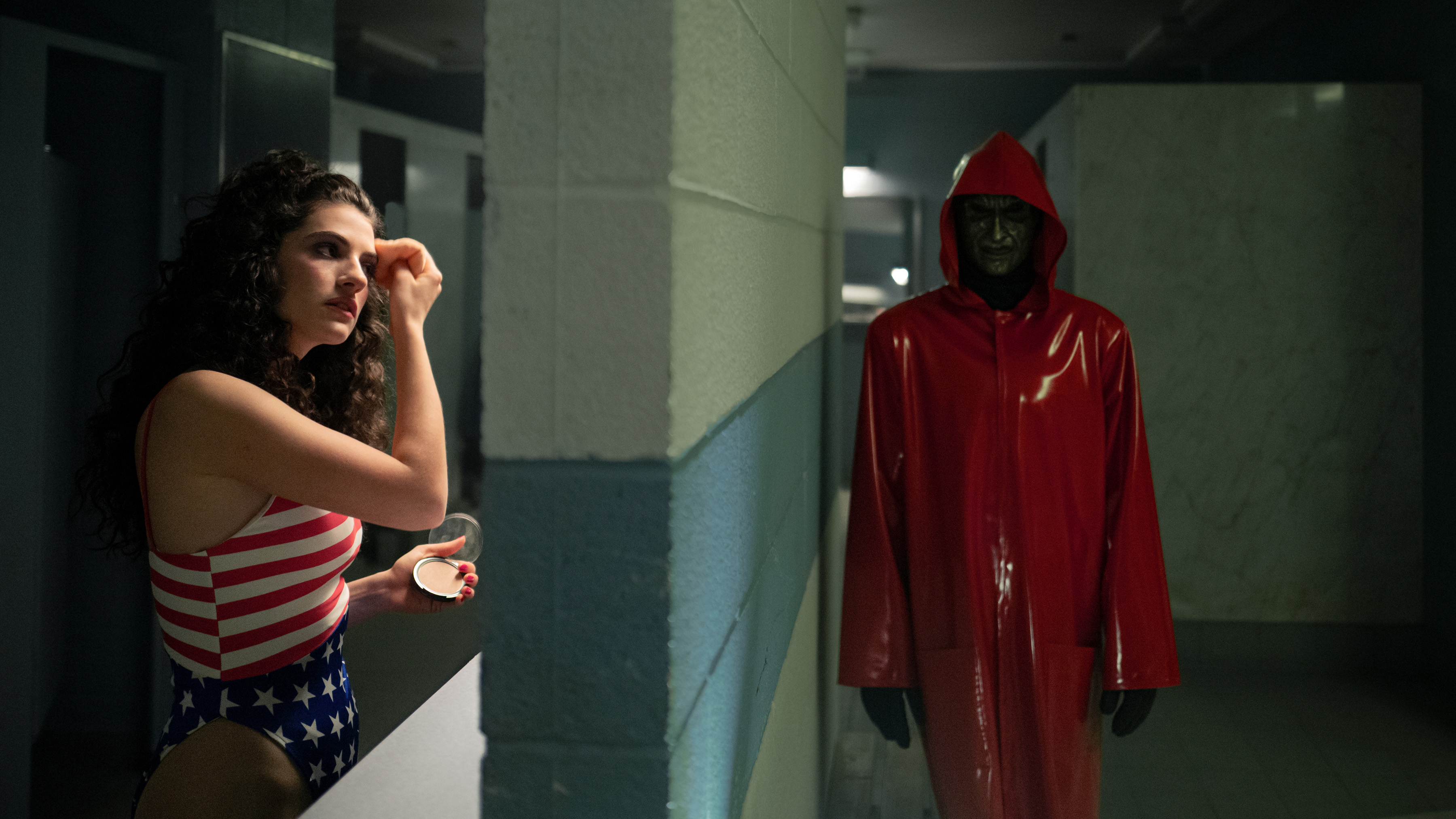 Ella Rubin as Melissa and the Killer in Fear Street: Prom Queen.