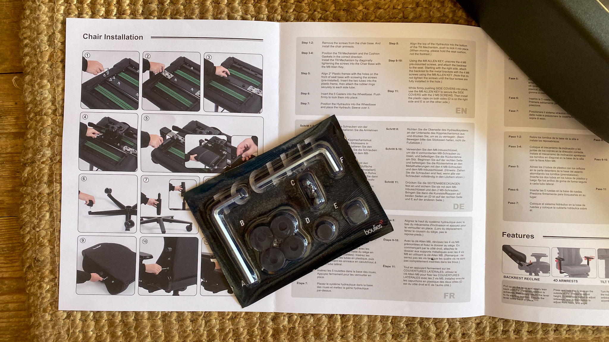 Boulies Master Rex assembly