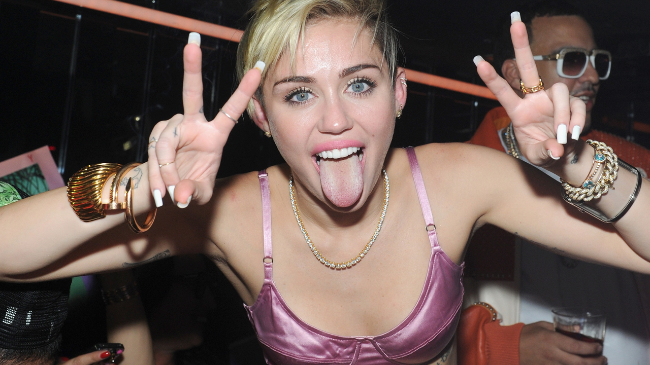 Miley Cyrus attends Miley Cyrus&#039; Official Album Release Party for &quot;Bangerz&quot; at The General on October 8, 2013 in New York City.