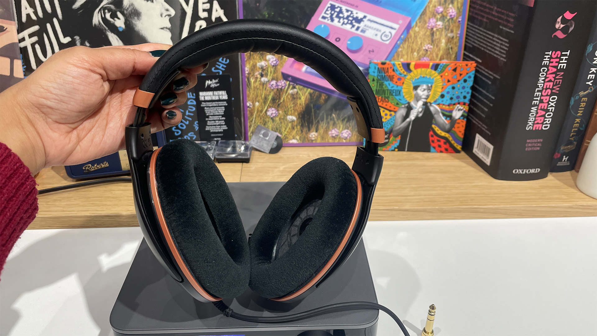 Sennheiser HD 505 open-back headphones