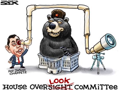 Political Cartoon U.S. Chaffetz White House oversight committee