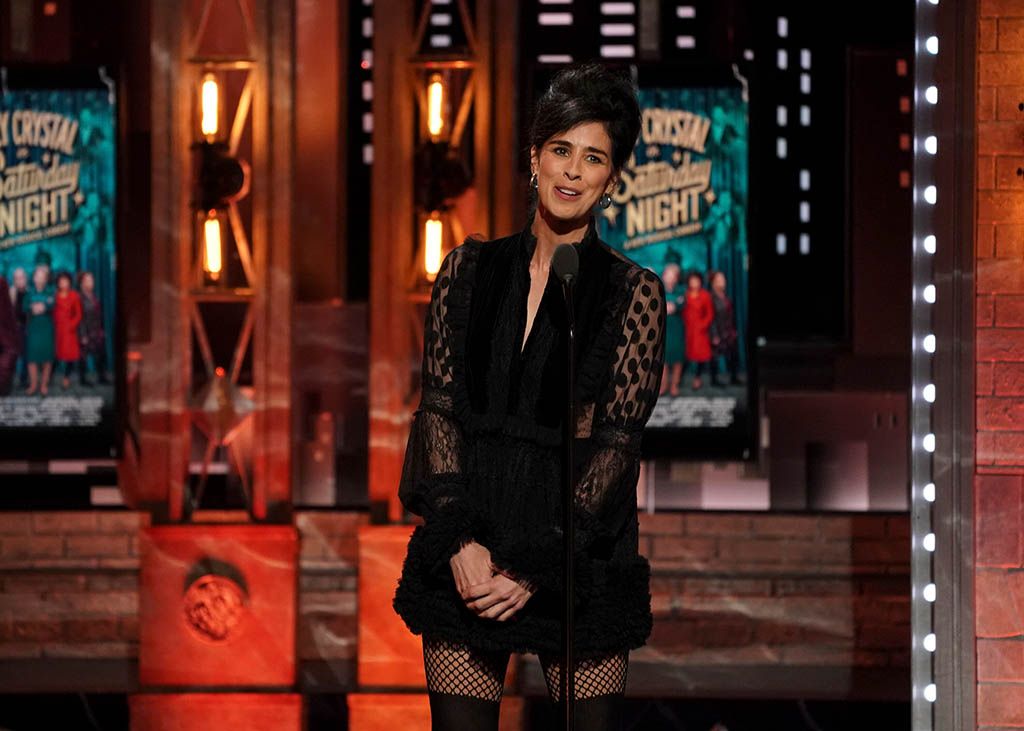 Sarah Silverman at 75th annual Tony Awards