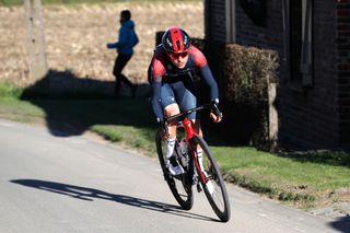 KUURNE BELGIUM FEBRUARY 27 Thomas Pidcock of United Kingdom and Team INEOS Grenadiers competes during the 74th Kuurne Bruxelles Kuurne 2022 a 1951km race from Kuurne to Kuurne KuurneBxlKuurne on February 27 2022 in Kuurne Belgium Photo by Bas CzerwinskiGetty Images