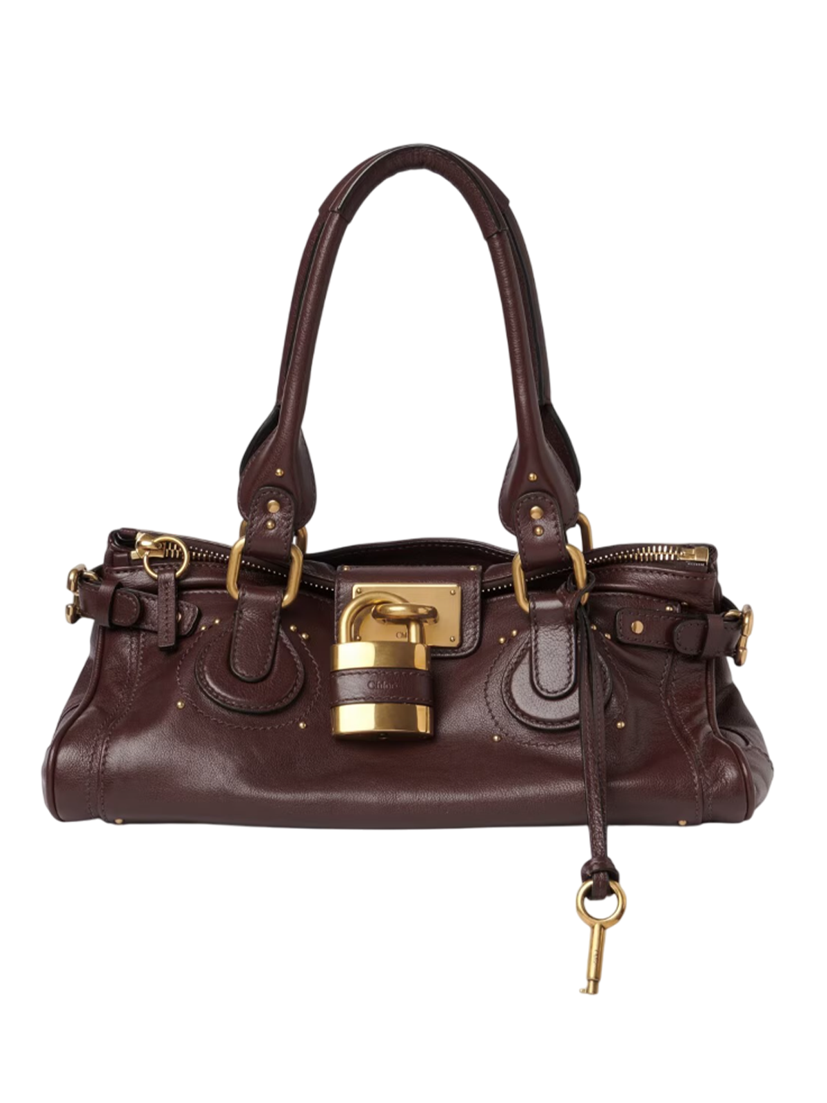 Chloe, Paddington Bag in Grained Leather