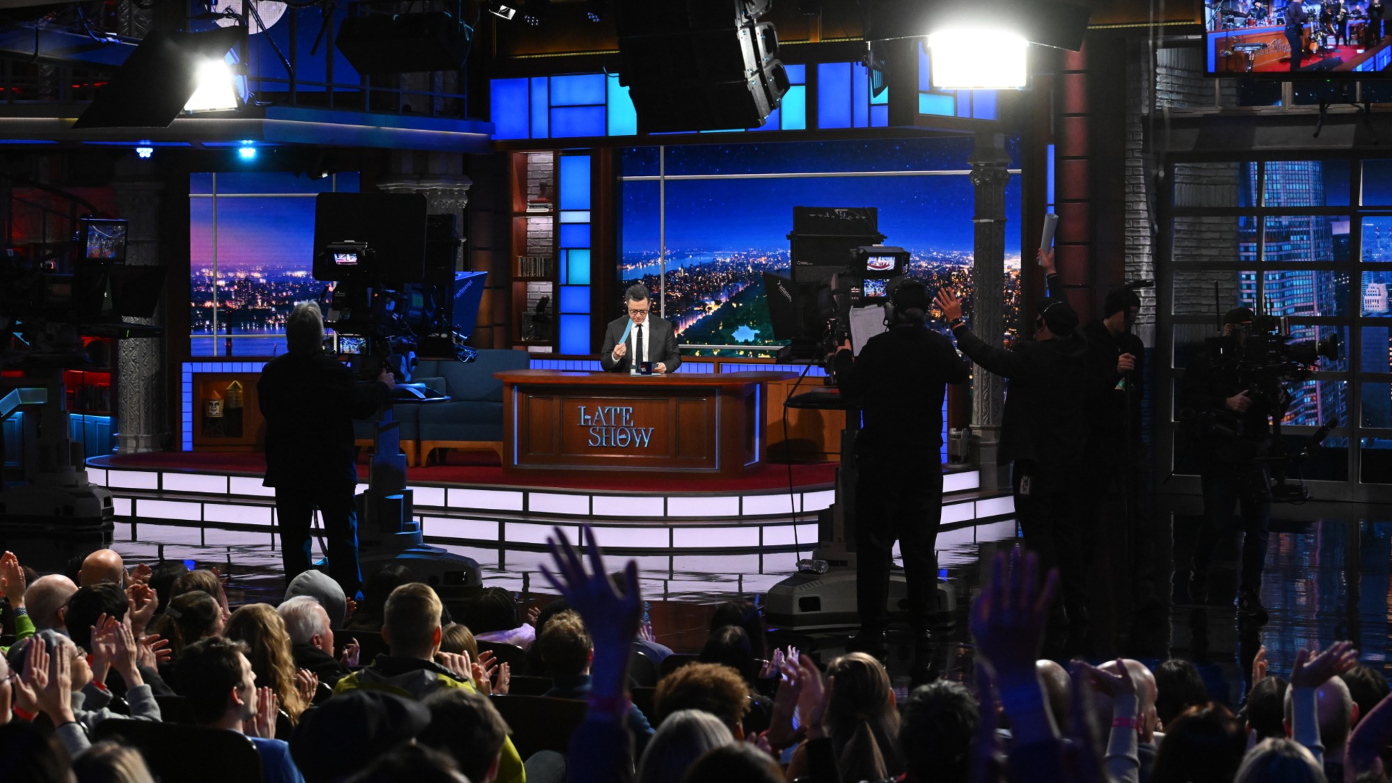 Stephen Colbert on the CBS series The Late Show with Stephen Colbert