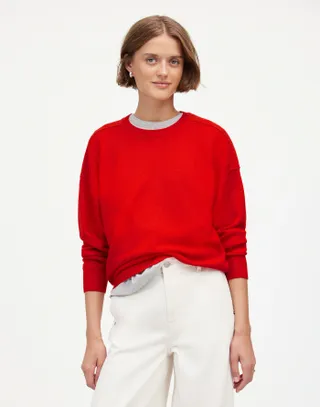 Madewell, Merino Wool Pullover Sweater