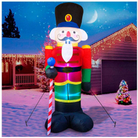 YUASIA 8 Foot Christmas Inflatables Nutcracker Decoration: was £59.99, now £54.99, Amazon