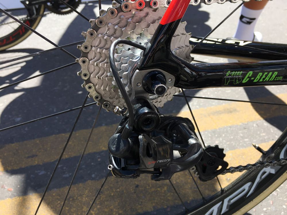 Another look at the Campagnolo Super Record EPS 12-speed rear derailleur