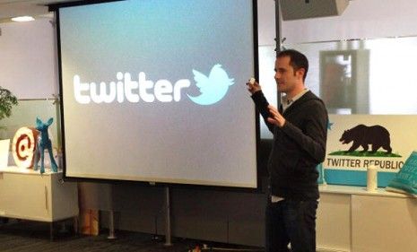 Twitter, founded by Evan Williams (pictured) and Biz Stone, was reportedly valued at $3.7 billion last December and is now being shopped around for more than double that price. 